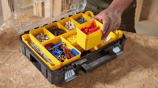 Stanley FATMAX cup box, one of the best Lego storage ideas