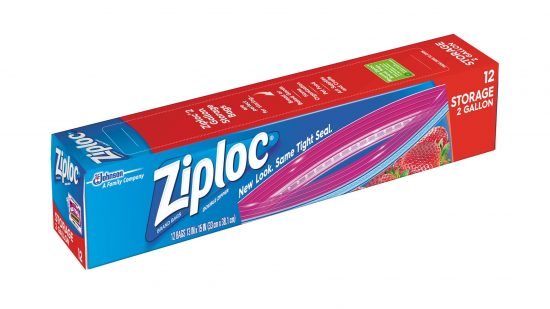 Ziploc bags, one of the best Lego storage ideas