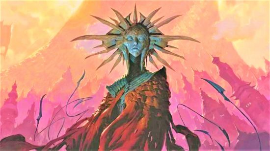 DnD Planescape 5e art of the Lady of Pain (from Wizards of the Coast)