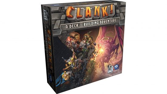 Box for Clank, one of the best fantasy board games