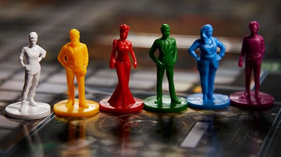 How to play Cluedo - six suspect minis from Cluedo