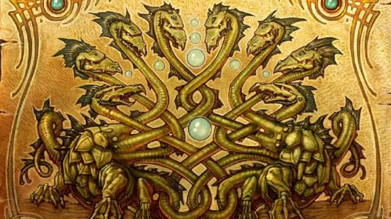 Magic The Gathering Commander Masters a hydra - art from the card doubling season