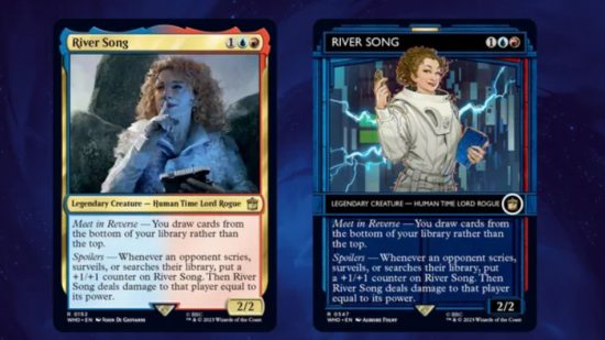 MTG River Song Doctor Who card