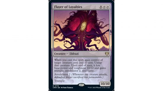 MTG Commander Masters card Flayer of Loyalties