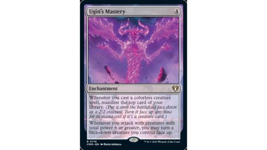 MTG Commander Masters card Ugin's Mastery