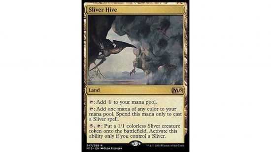 MTG Commander Masters Sliver deck - Sliver Hive card.
