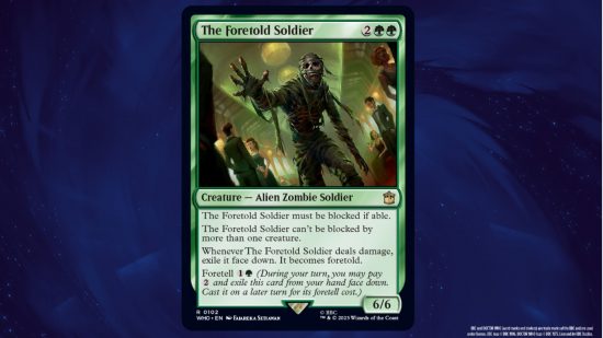 MTG Doctor Who The Foretold Soldier