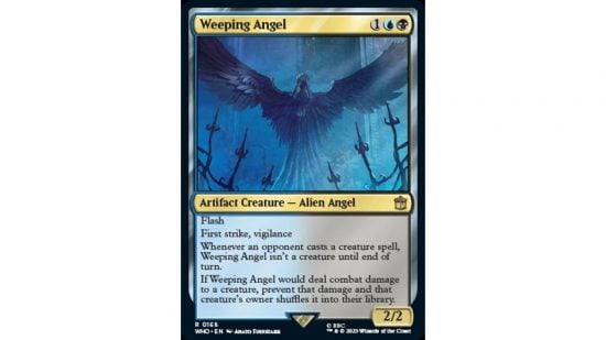 MTG Doctor Who card Weeping Angel