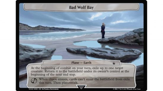 MTG Doctor Who card Bad Wolf Bay