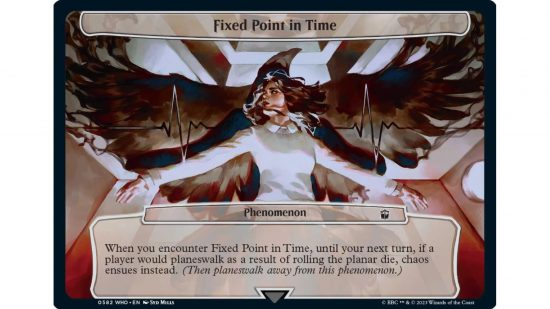 MTG Doctor Who card Fixed Point in Time