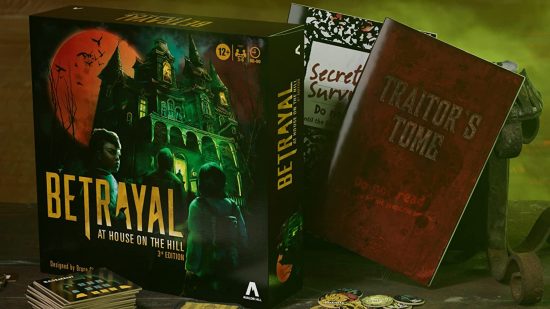 Nightshift strip club board game - product photo of the board game Betrayal at House on the Hill