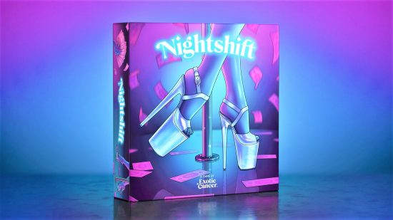 Product photo of Nightshift, a strip club board game by Exotic Cancer