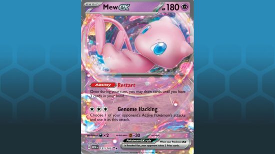 Pokemon TCG Mew Ultra Premium Collection promo Mew ex card