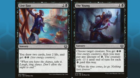 Live Fast and Die Young, some of the saddest MTG cards