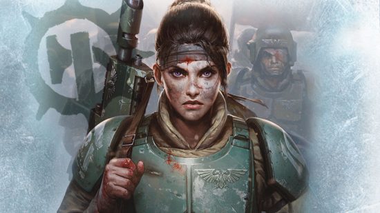 Why fans want Warhammer 40k female Space Marines - Minka Lesk, the Last Whiteshield of Cadia