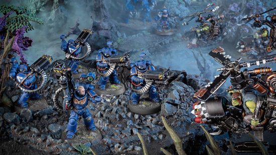 Warhammer 40k points update, desolation squad, Space Marines with hand-portable rocket launchers