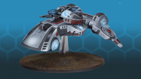 Warhammer 40k rival Firefight - autonomous combat drone with turret weapon by Warlord Games