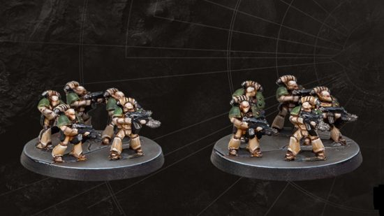 Warhammer the Horus Heresy Legions Imperialis release date - Space Marine tactical squads