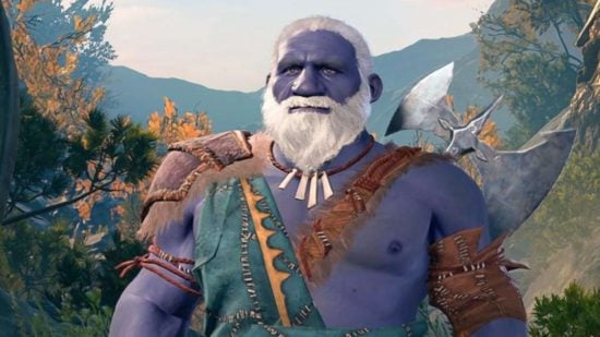 Baldur's gate 3 character creator meme characters - Papa Smurf the Dwarf