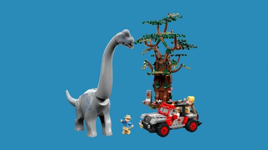 Best Lego Dionsaurs: the Brachiosaurus Discovery set.
