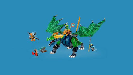 Best Lego dragon sets: Lloyd's Legendary Dragon, from the Ninjago series.