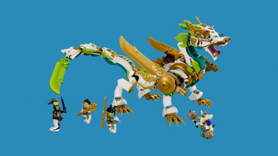 Best Lego dragon sets: Mei's Guardian Dragon from Monkie Kid.