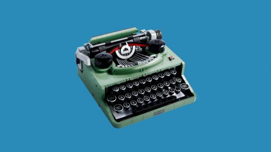 Best Lego Ideas sets: the Lego Typewriter.