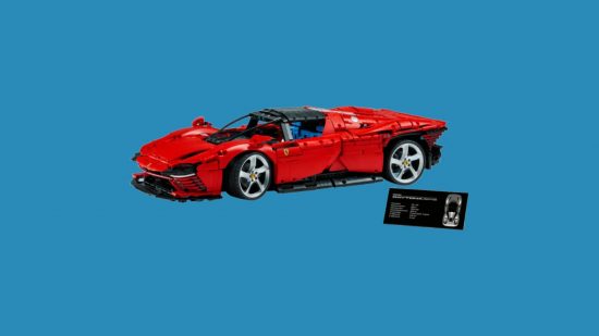 Best Lego Technic sets: Ferrari Daytona set.