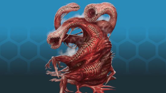 Wizards of the Coast art of a Flesh Meld from DnD book Phandelver and Below