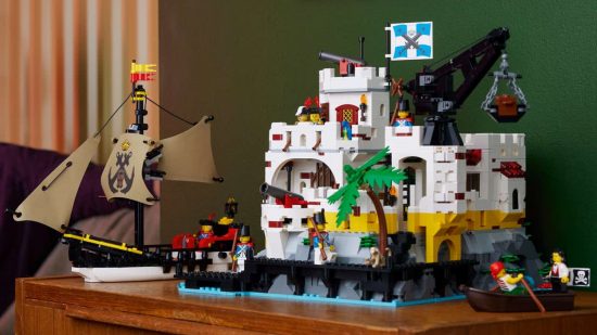 LEGO profits - a recent Lego model themed around pirates.