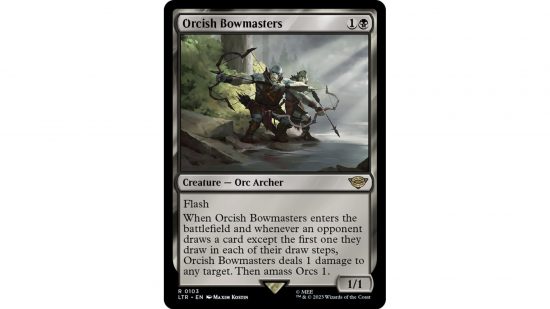 MTG banlist - the MTG card Orcish bowmasters