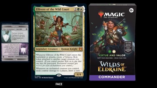 MTG Wilds of Eldraine Commander card Ellivere