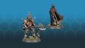 Warhammer Cities of Sigmar whisperblade, a cloaked assassin, and champion, a huge armored knight with a two-handed axe