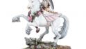 Warhammer The Old World - Bretonnian Enchantress Lady Elisse Duchard riding a Unicorn
