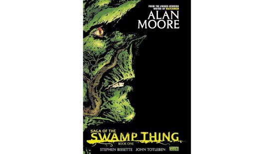 best DC comics - the front cover of Swamp Thing