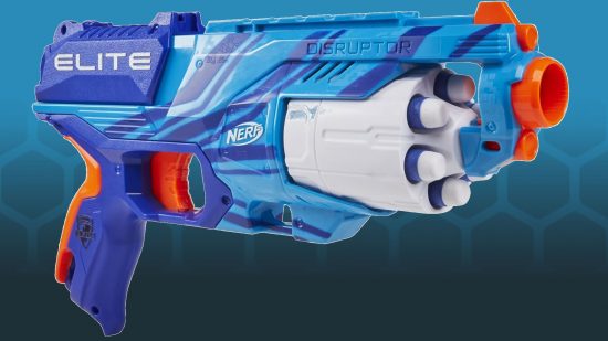 Elite Disruptor Blaster, one of the best cheap Nerf guns