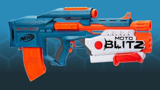 Motoblitz, one of the best cheap Nerf guns