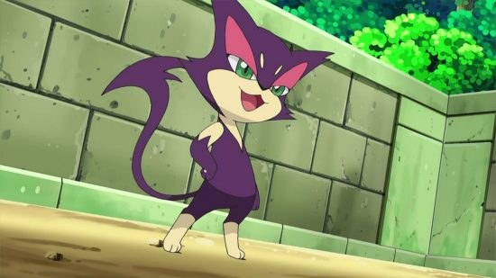 Cutest Pokémon guide - Pokémon anime screenshot showing Purrloin