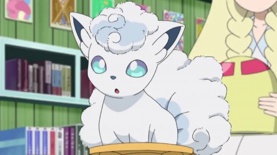 Cutest Pokémon guide - Pokémon anime screenshot showing Alolan Vulpix