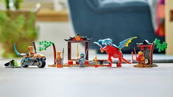 Ninja Dragon Temple, one of the best Ninjago Lego sets