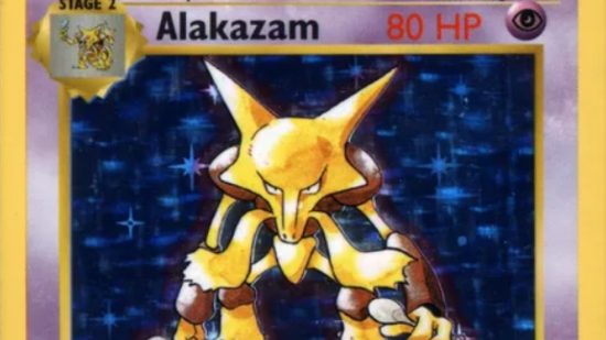 Pokemon TCG screenshot of Alakazam