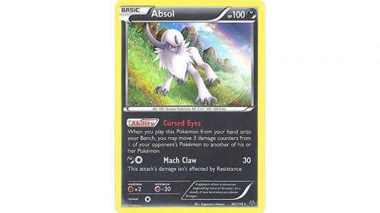 rare pokemon card absol