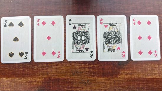 Poker hands two pair