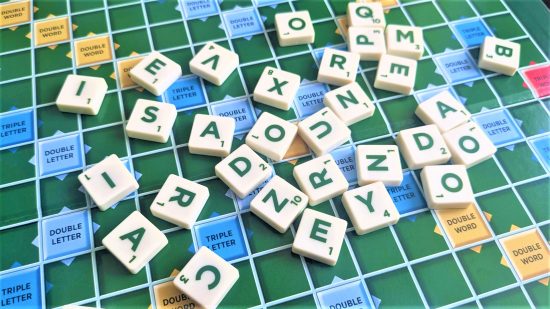 Scrabble strategy - photo of Scrabble tiles