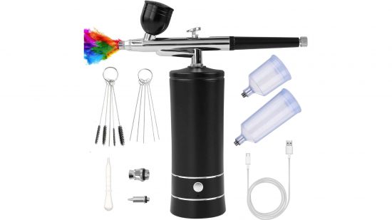 The best airbrush for miniatures - a generic rechargeable airbrush