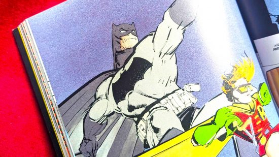 Best graphic novels - an illustration of Batman from The Dark Knight Returns