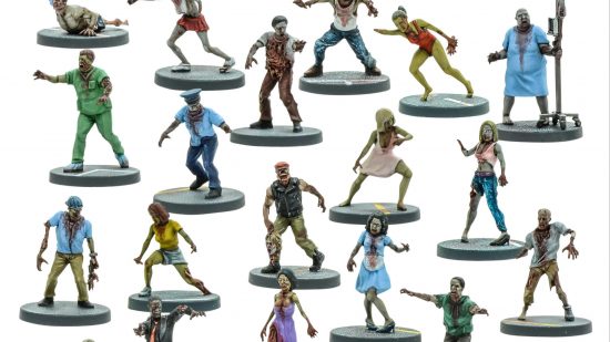 Best horror miniatures - the Project Z zombie horde