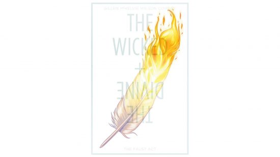 The best Image comics - cover art of The Wicked + The Divine volume 1