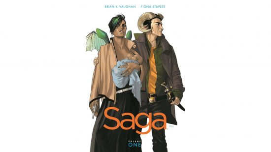 The best Image comics - cover art of Saga volume 1