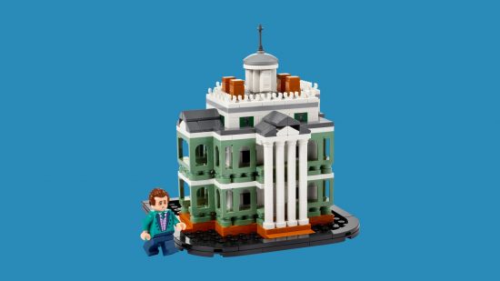 Best Lego horror sets: the Mini Disney Haunted Mansion.